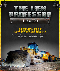 Professional, All Inclusive Lien Kit from the Lien Professor